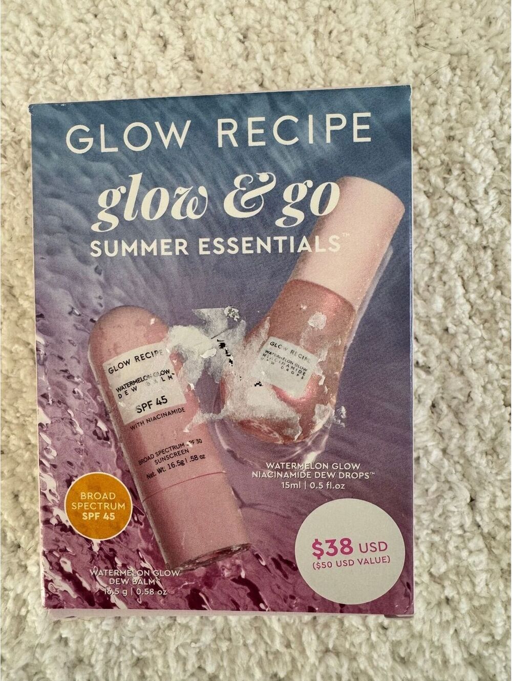 Glow‎ Recipe Glow & Go Summer Essentials Set (Watermelon Glow)